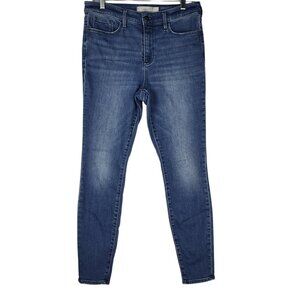 Athleta Sculptek Skinny Jeans Women's 10 Dark Wash Stretchy Sculpting